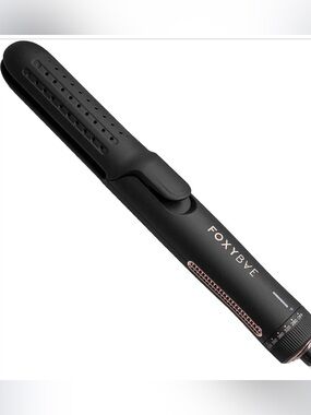 FoxyBae 2-In-1 AirFlow Flat Iron / curling Styler New in Box